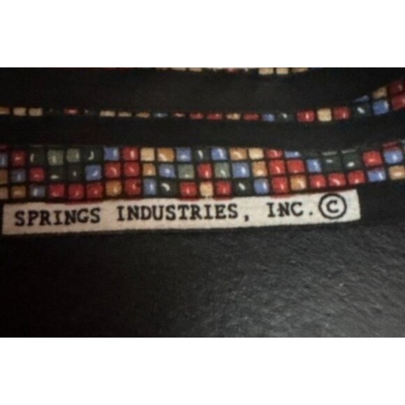 Native Spirit Fabric Pillow Panel Chief Cotton 44" X 17.5" Bald Eagles Mountain - Picture 7 of 9